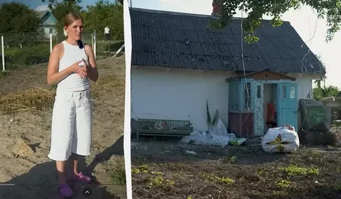 100-річна хата на хуторі: рівнянка знайшла всередині скриню-скарб