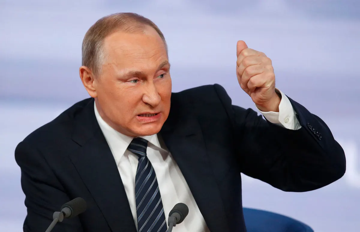 Путін знову заперечує відповідальність Росії за війну в Україні