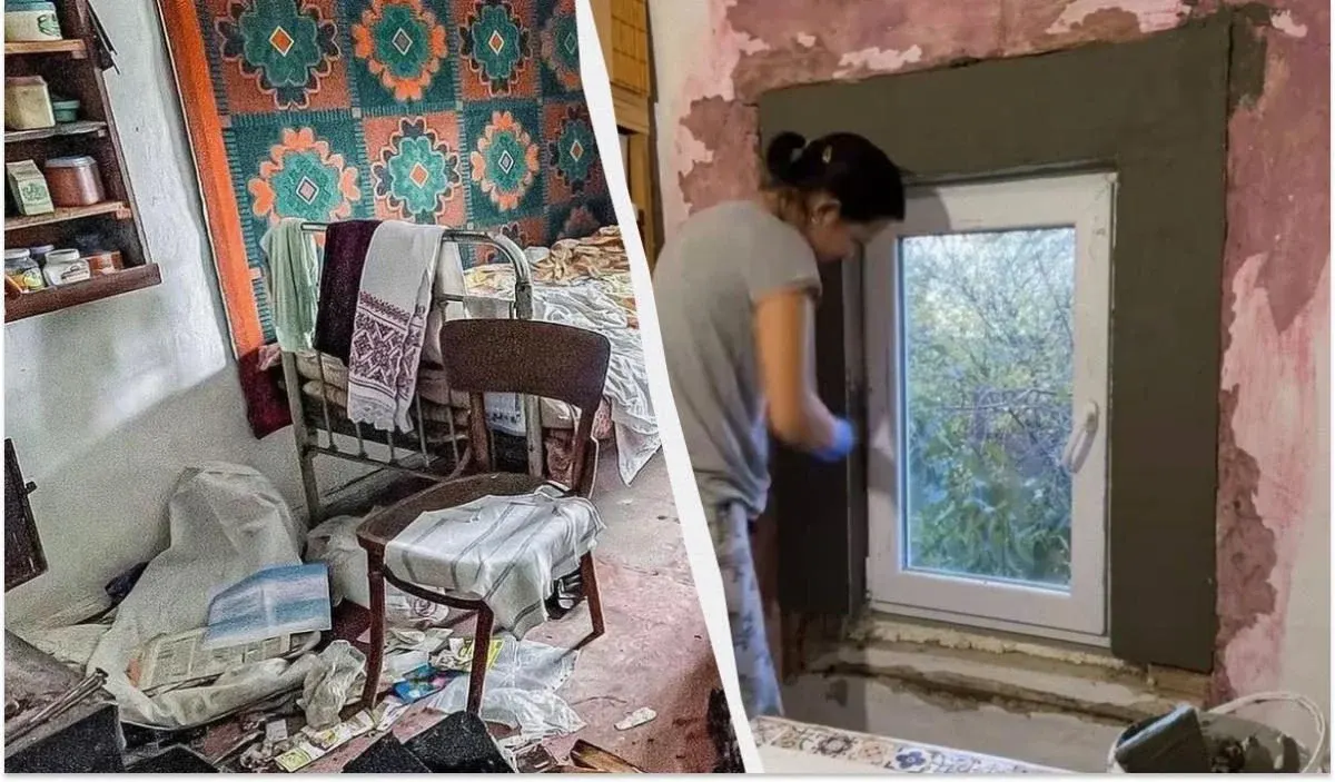 Занедбана хата на хуторі: як родина переселенців з-під Харкова знайшла дім заново